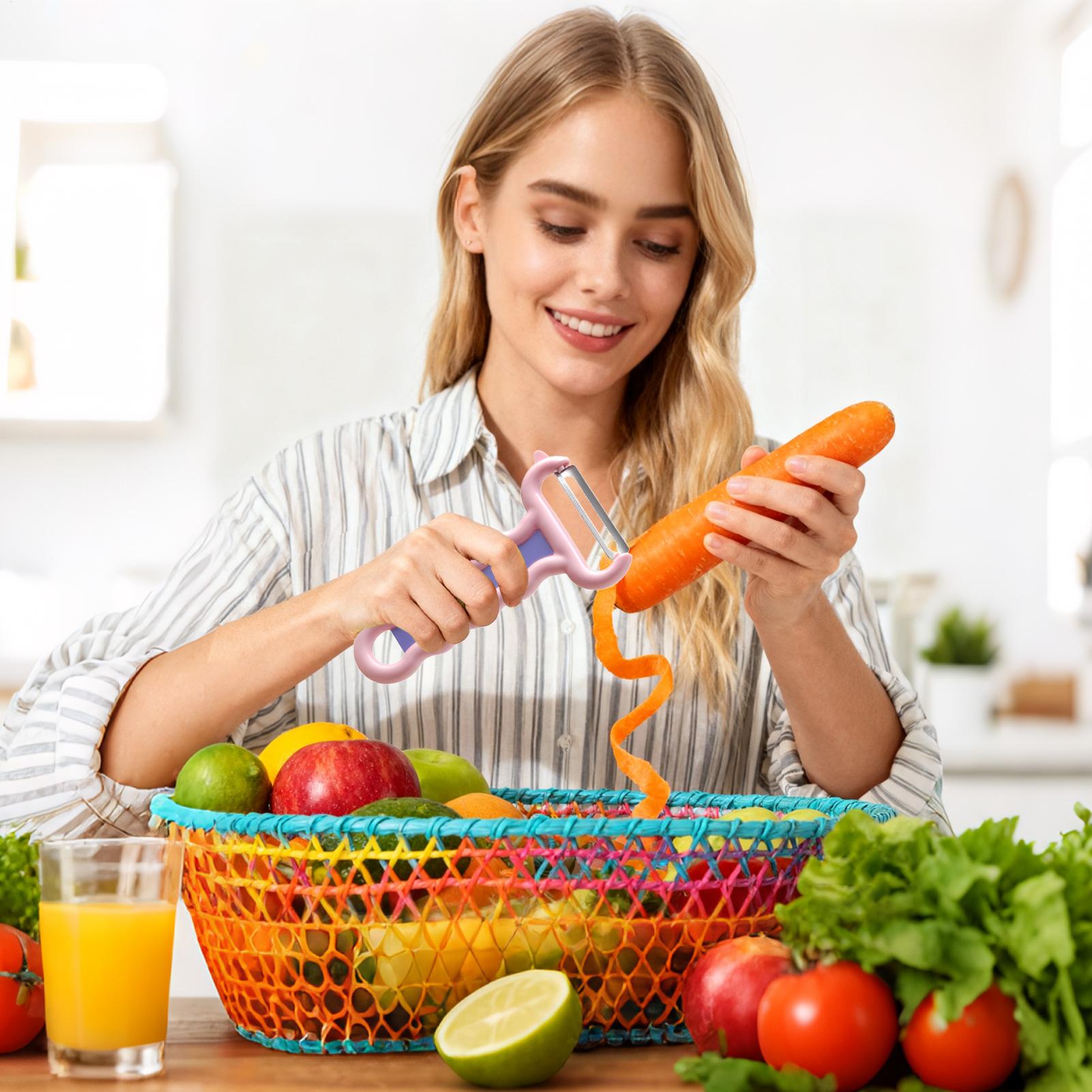 Kitchen Gadgets Men - Veggie Peeler Handheld Kitchen Gadget Vegetable