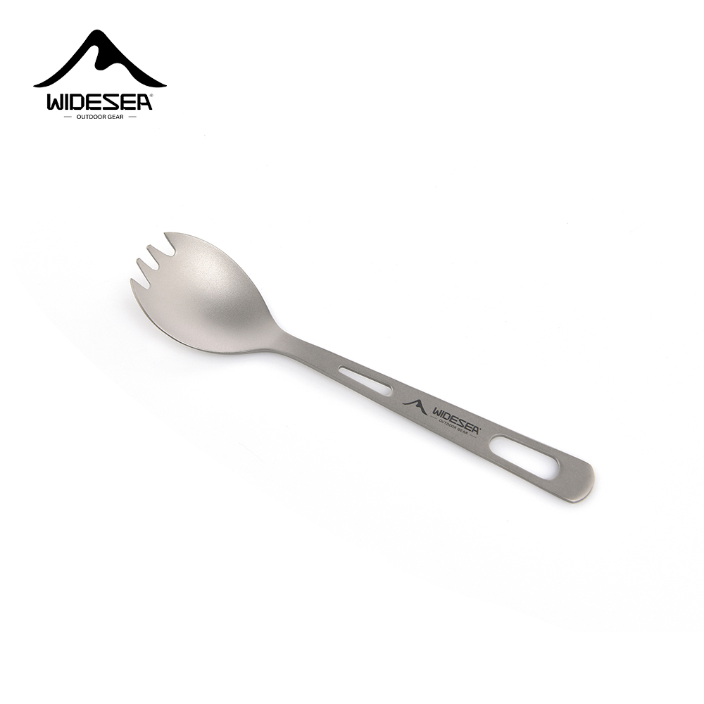 Kitchen Gadgets China - Widesea Camping Cooking Set Spork Titanium
