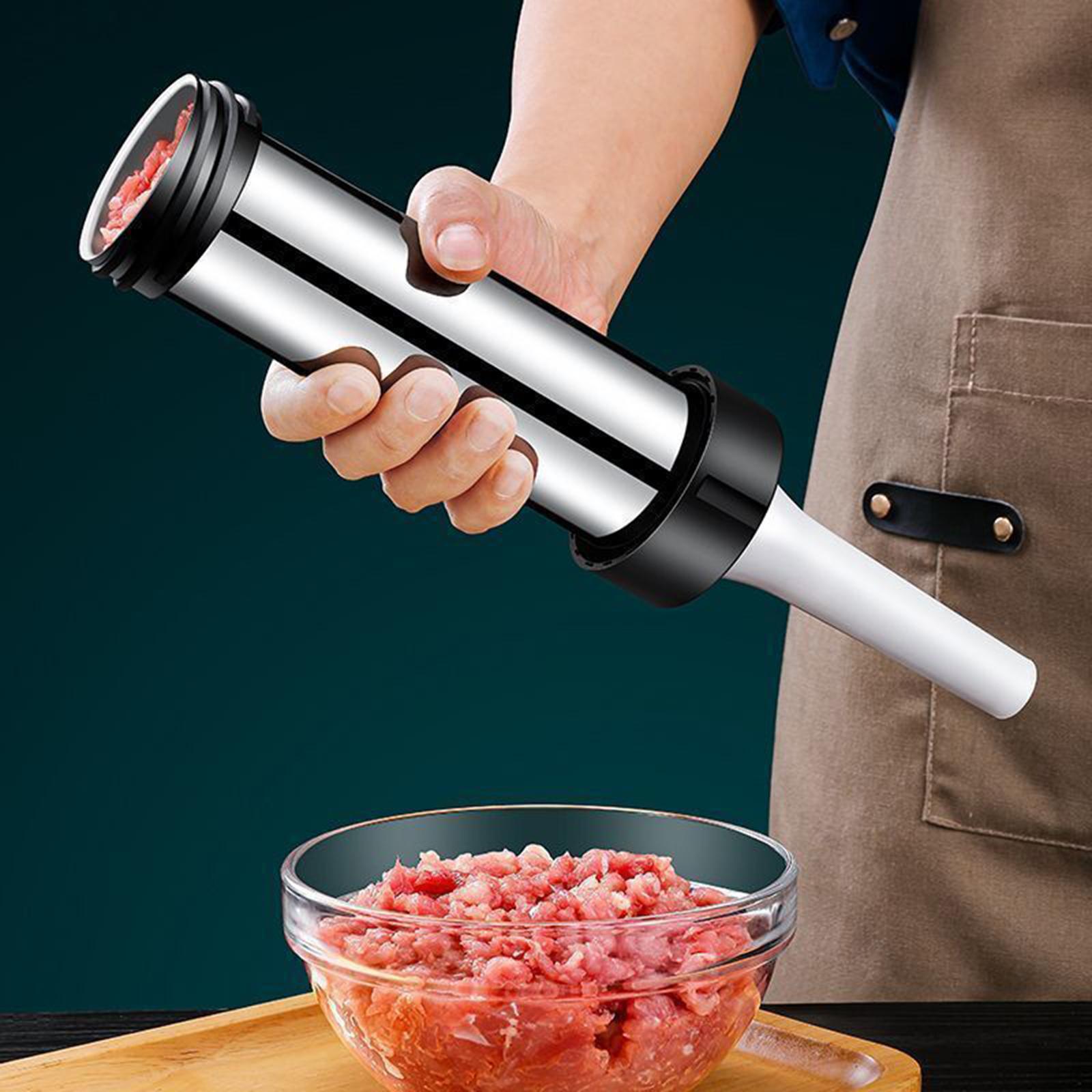 Kitchen Gadgets Set - Manual Meat Stuffer Machine for Sausage