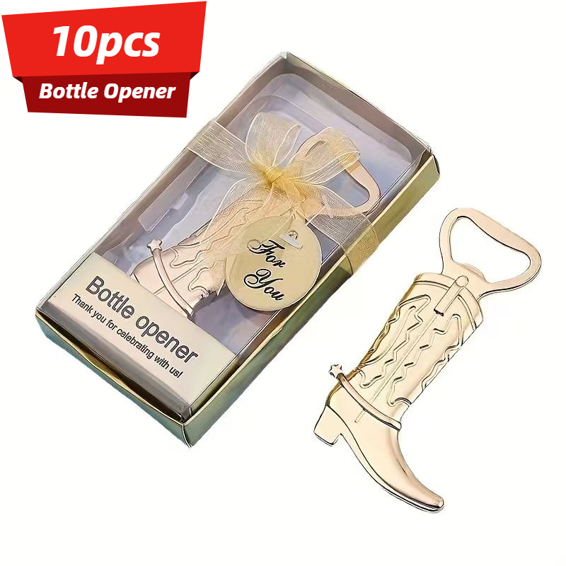 Kitchen Gadgets Presents - 10pcs Boot Bottle Opener with Package