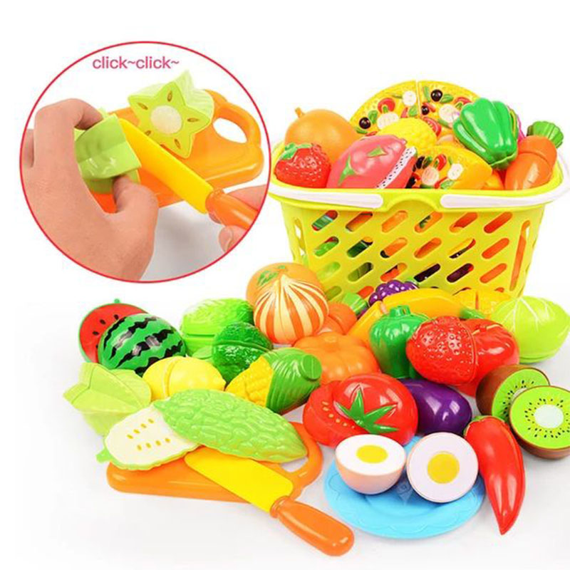 Kitchen Gadgets Kids - Children Toys Cutting Fruits and Vegetables