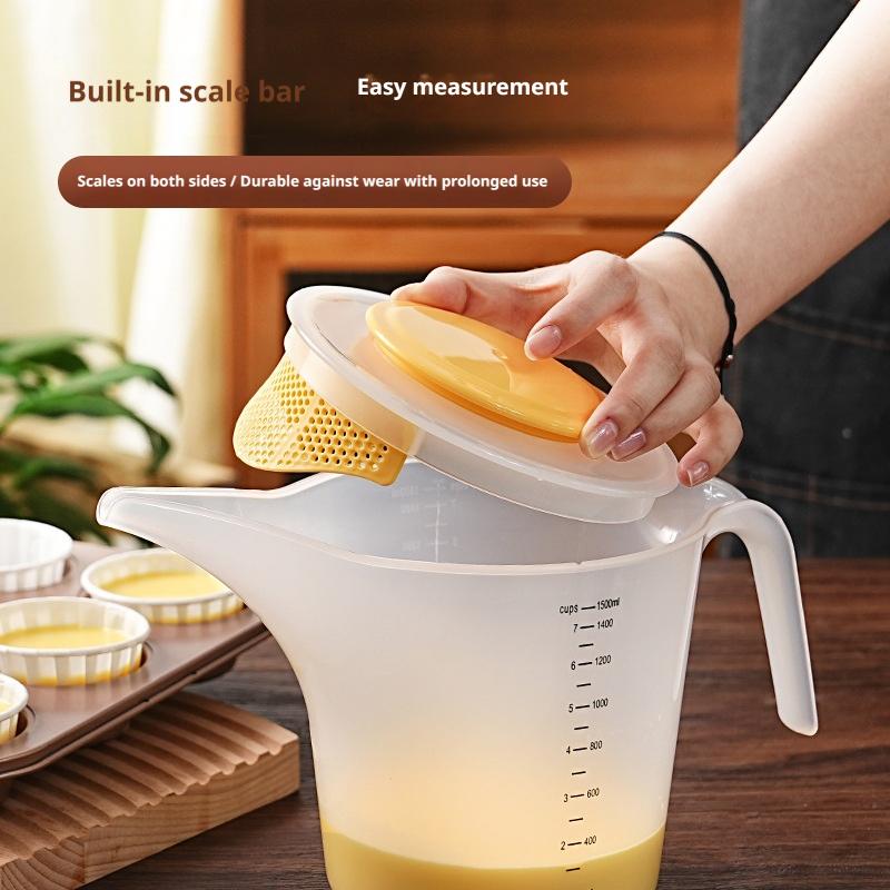 Kitchen Gadgets Rice Filter - Large Multifunctional Egg Separator Cup with