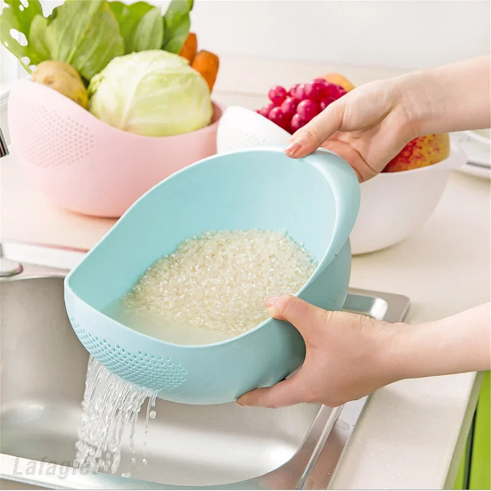 Kitchen Gadgets Rice Filter - Household Rice Sieve Washing Filter Strainer