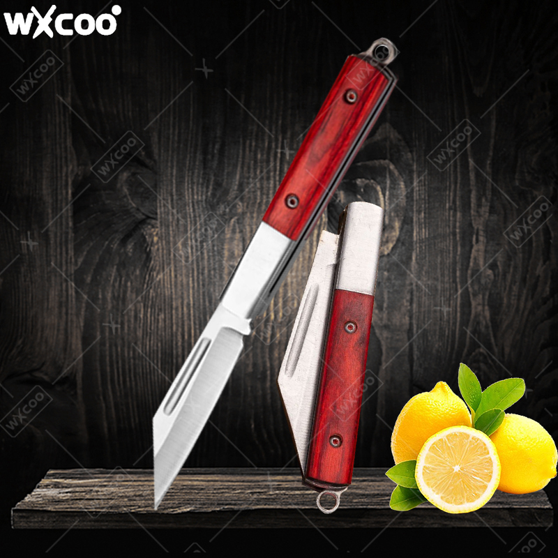 Kitchen Gadgets China - Stainless Steel Pocket Knife Rosewood Handle