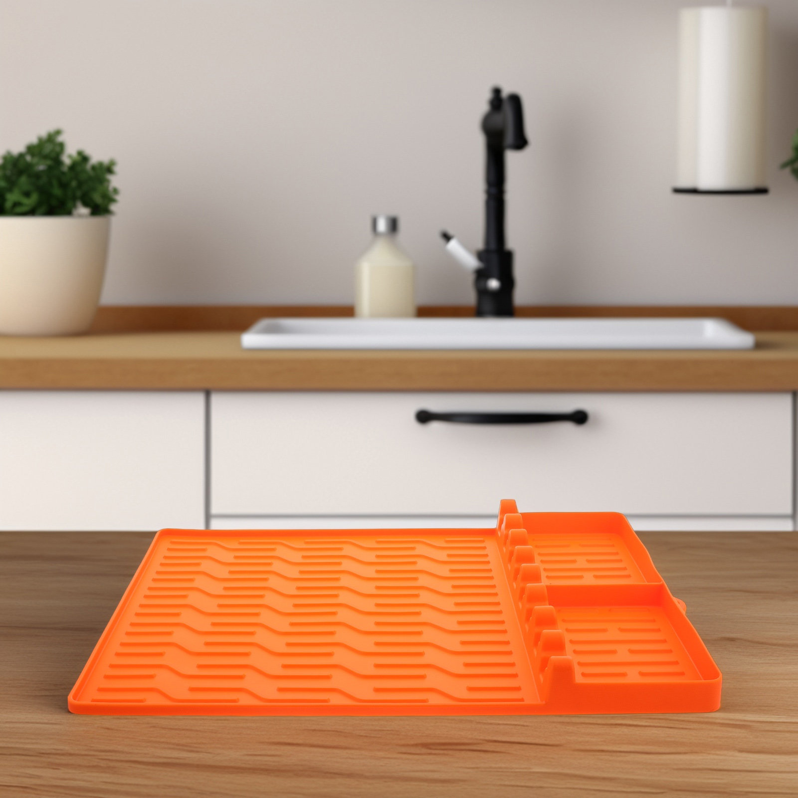Silicone Cooking Mat Heat Resi - Kitchen Utensil Holder review and price