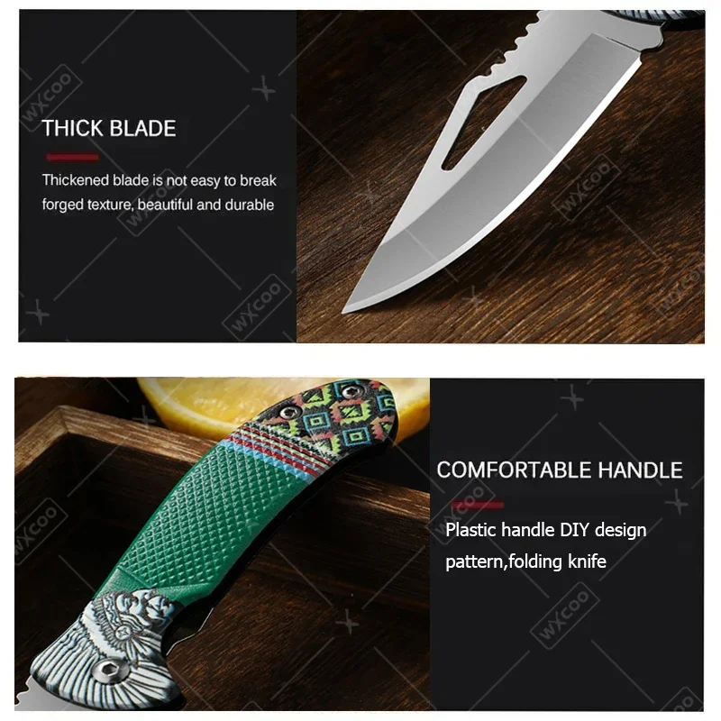 WXCOO Folding Knife Stainless  - Kitchen Gadgets China review and price