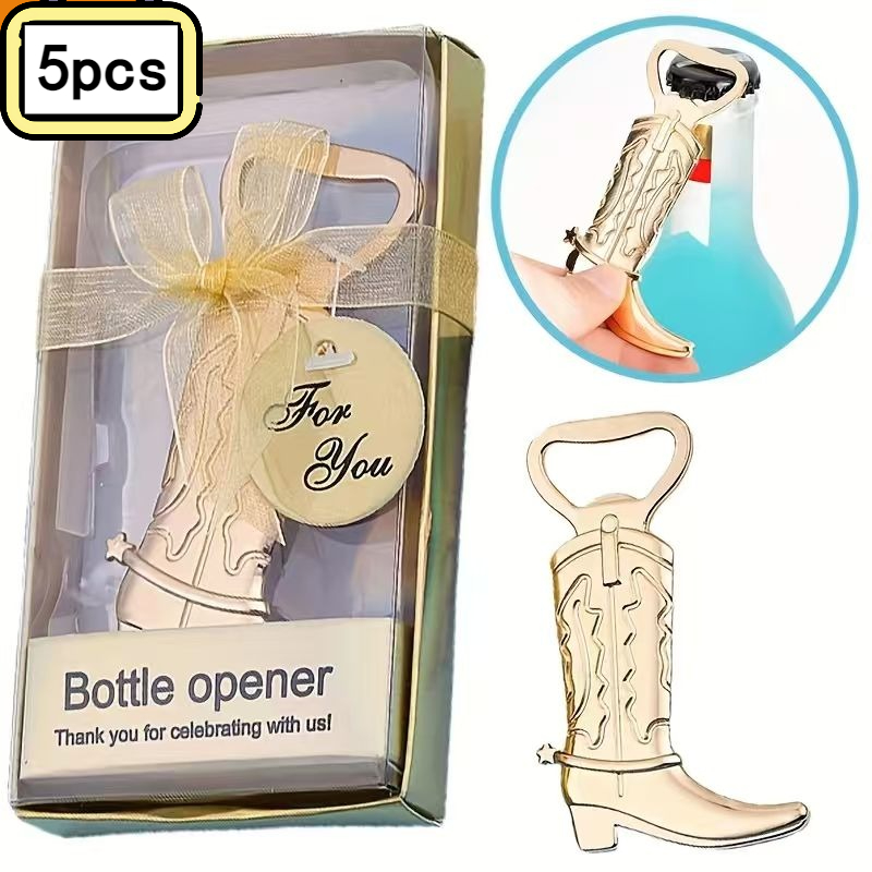 5pcs Boot Bottle Opener with P - Kitchen Gadgets Presents review and price