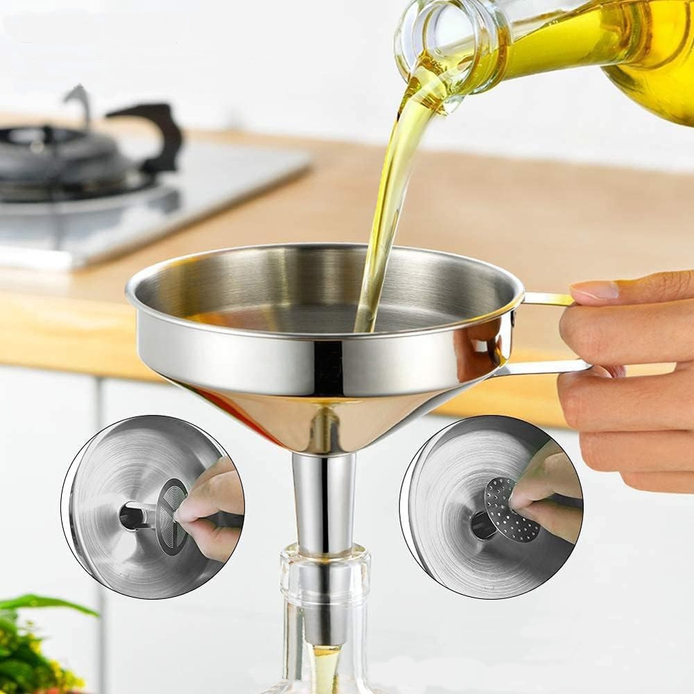 1Pc Stainless Steel Cooking Oi - Kitchen Gadgets China review and price