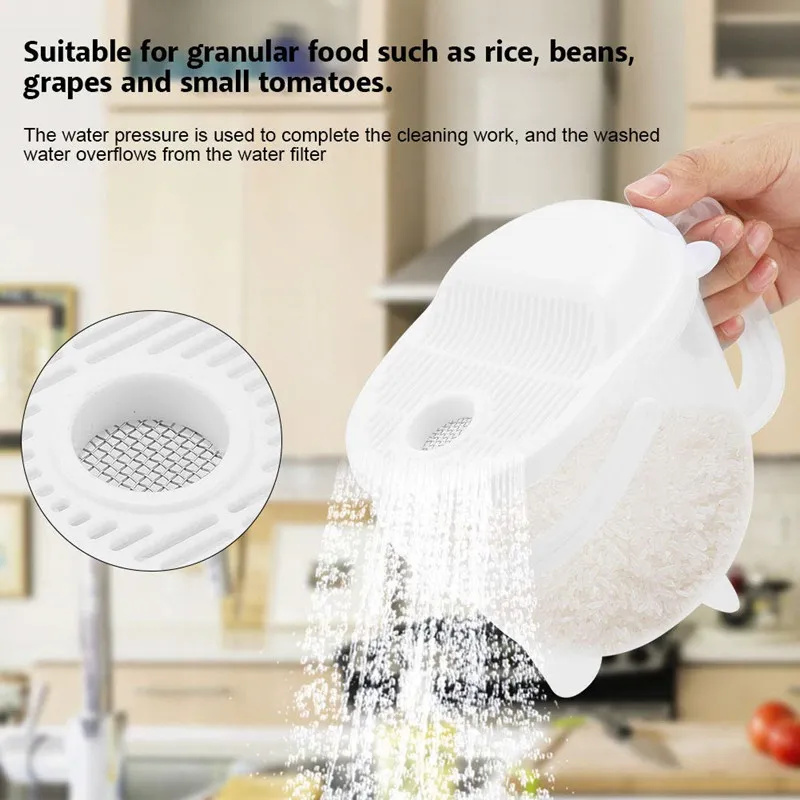 Quick Automatic Rice Washer Be - Kitchen Gadgets Rice Filter review and price