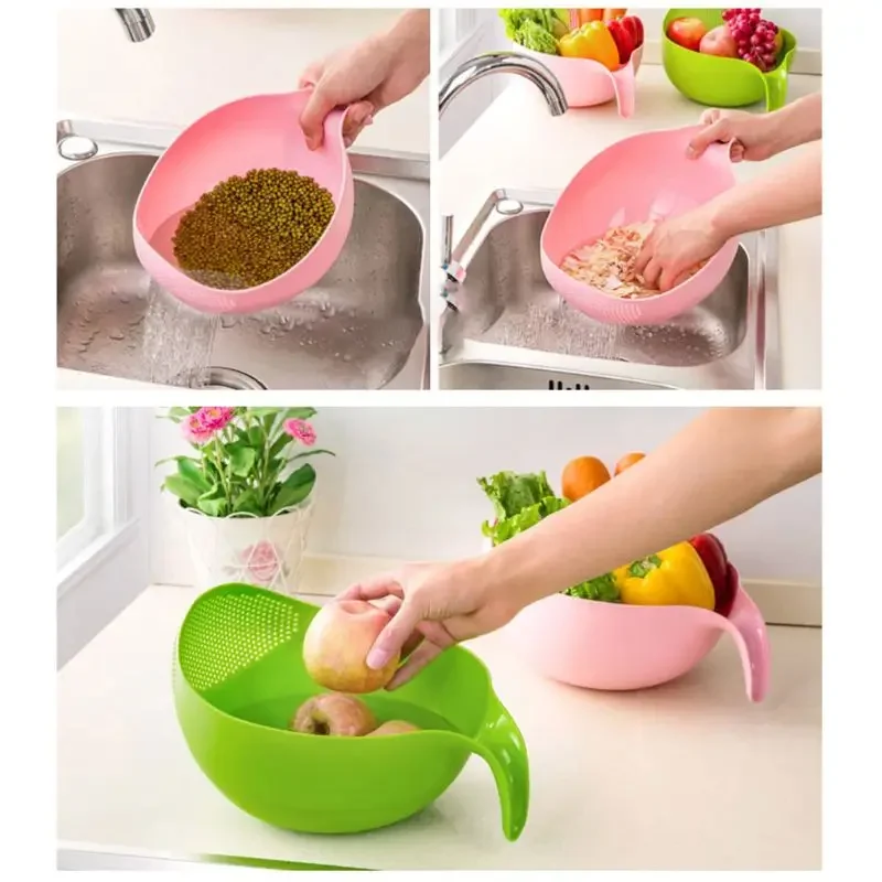 Fruit Vegetable Bowl Drainer C - Kitchen Gadgets Rice Filter review and price