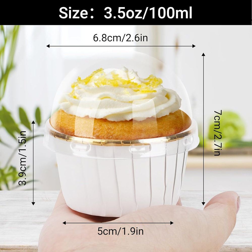 50 pcs Muffins Cup Paper Cupca - Kitchen Gadgets In review and price