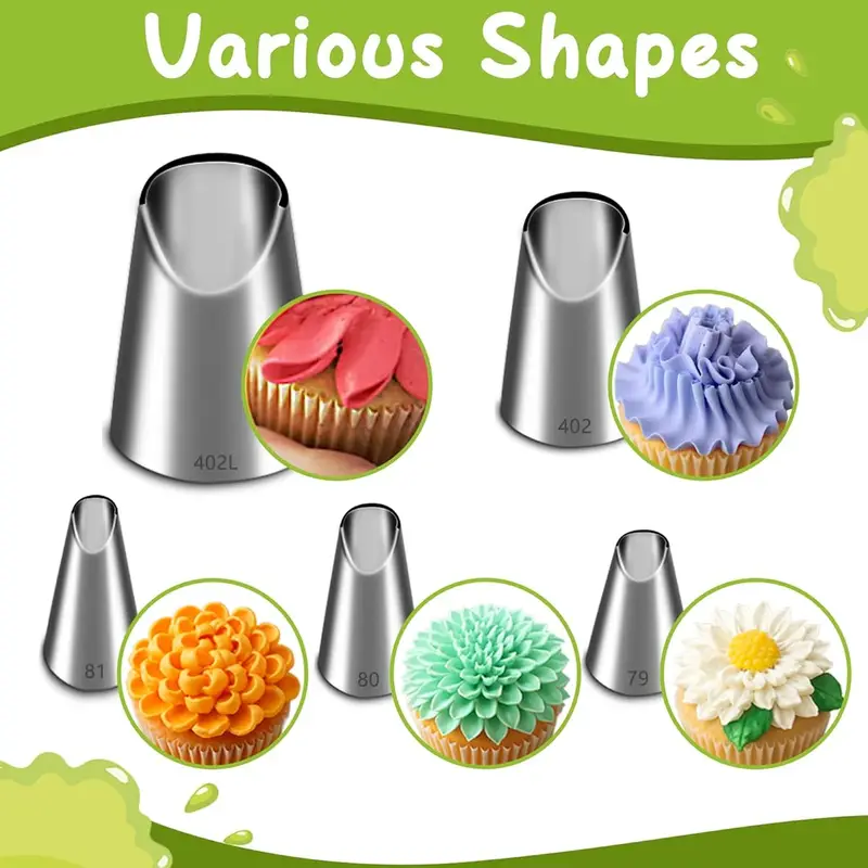 5PCS Stainless Steel Piping No - Kitchen Gadgets Set review and price