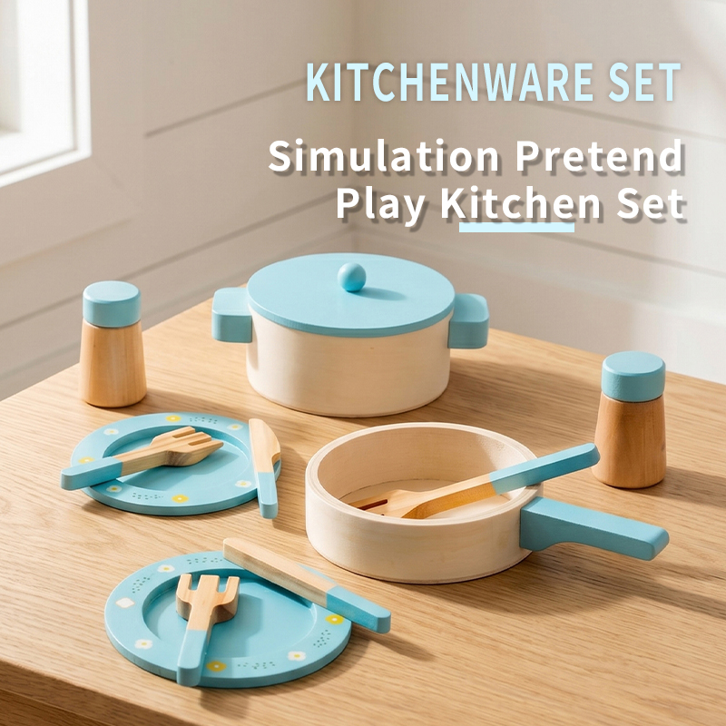 Wooden Kitchen Play Set for Ki - Kitchen Gadgets Kids review and price