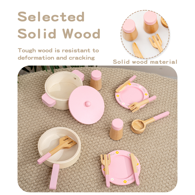 Wooden Kitchen Play Set for Ki - Kitchen Gadgets Kids review and price