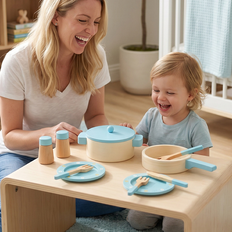 Wooden Kitchen Play Set for Ki - Kitchen Gadgets Kids review and price