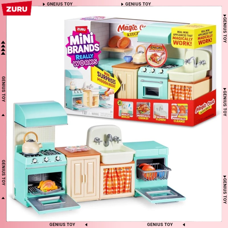 Zuru Mini Brands Magic Cook Ki - Kitchen Gadgets Kids review and price