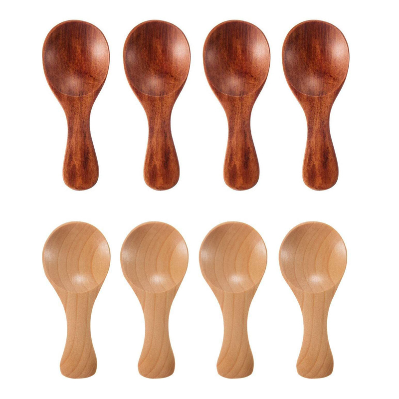 4Pcs Mini Wooden Spoons Small  - Kitchen Gadgets Kids review and price