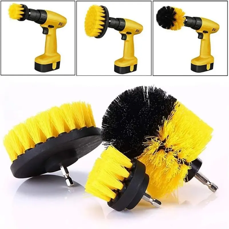 3 Pcs/Set Power Drill Brush Se - Kitchen Gadgets Set review and price