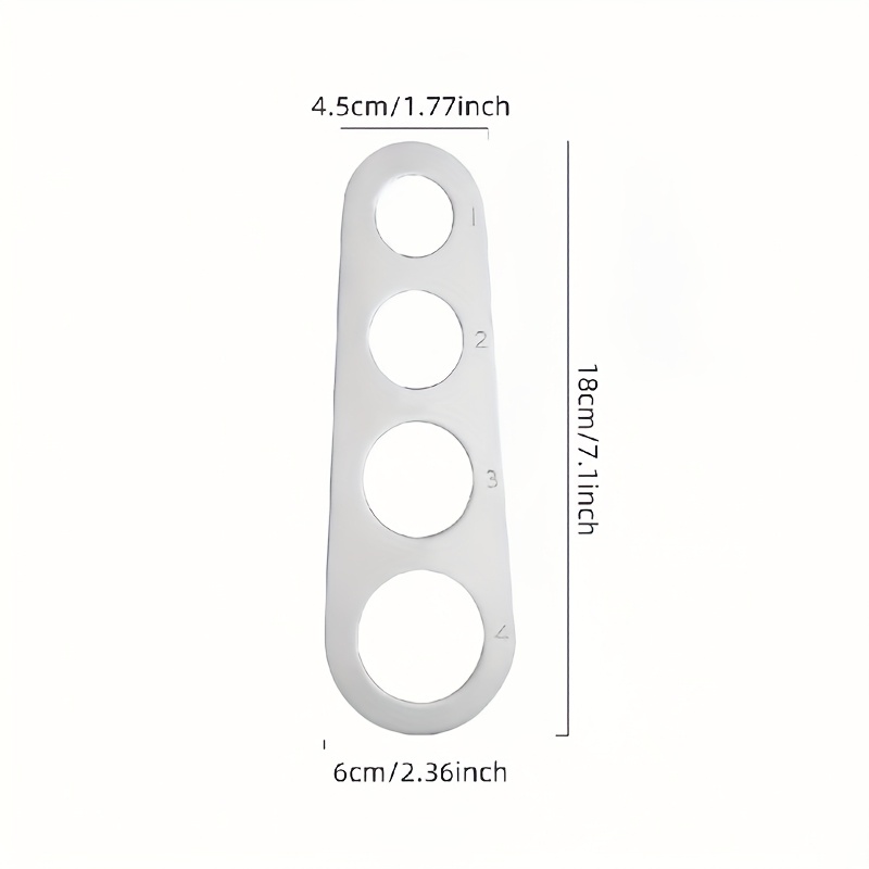 Stainless Steel 4-Hole Pasta M - Pasta Measuring Tool review and price