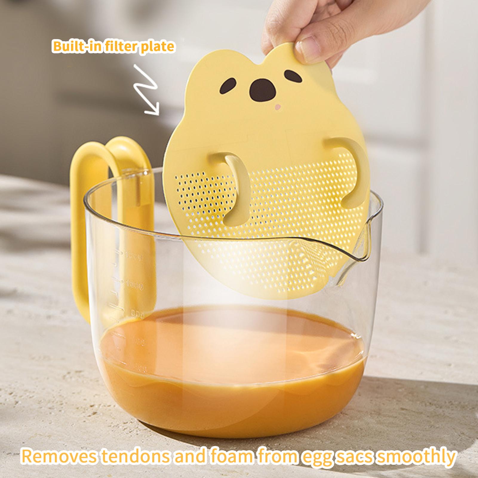 Measurement Cup Egg Filter Cup - Kitchen Gadgets Rice Filter review and price