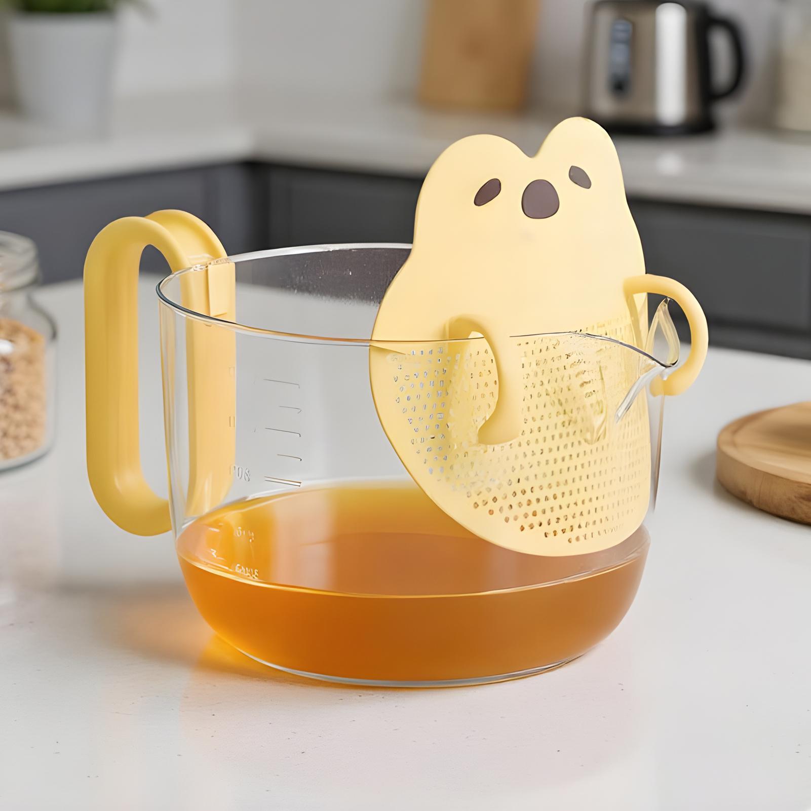 Measurement Cup Egg Filter Cup - Kitchen Gadgets Rice Filter review and price