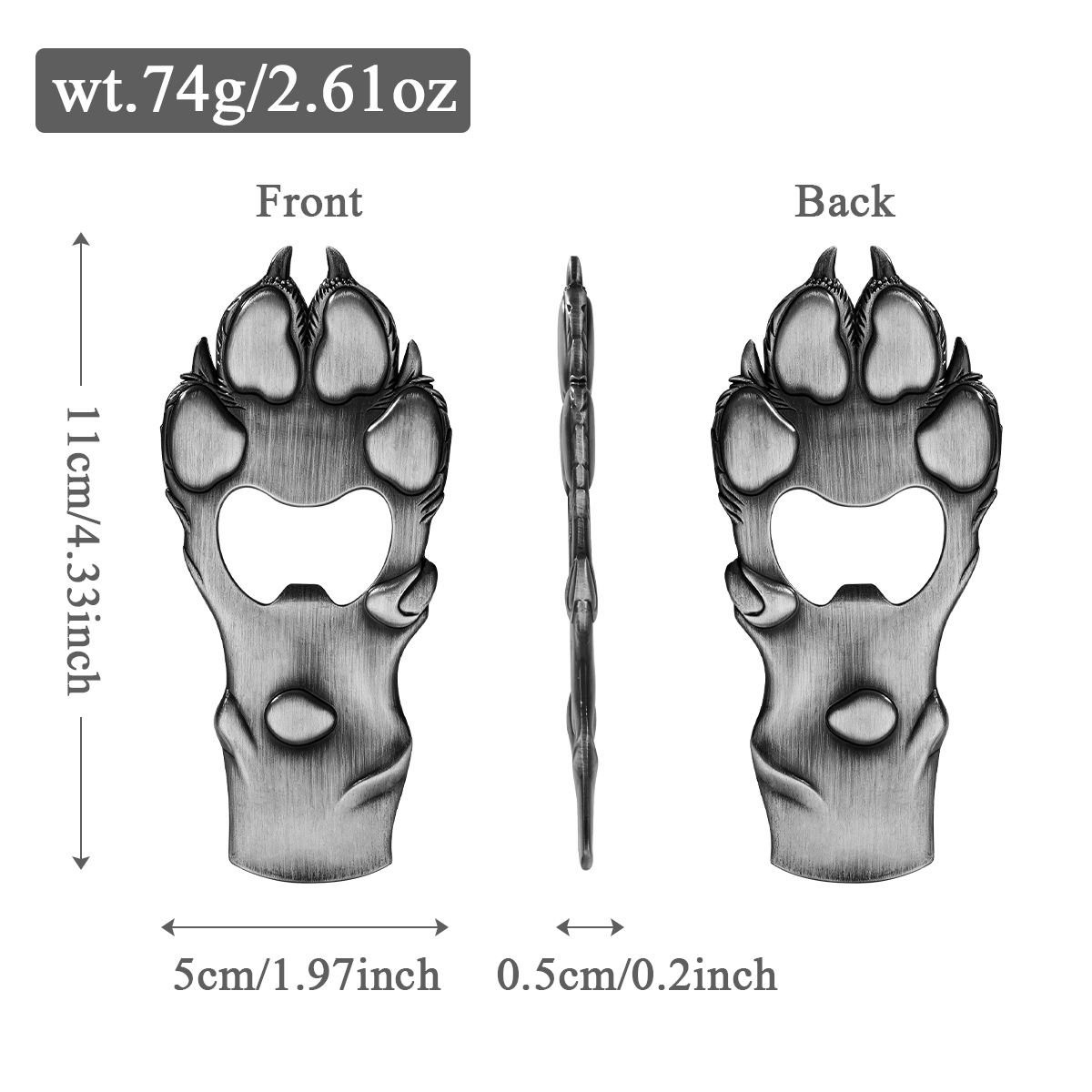 Vintage Dog Claw Bottle Opener - Kitchen Gadgets Men review and price