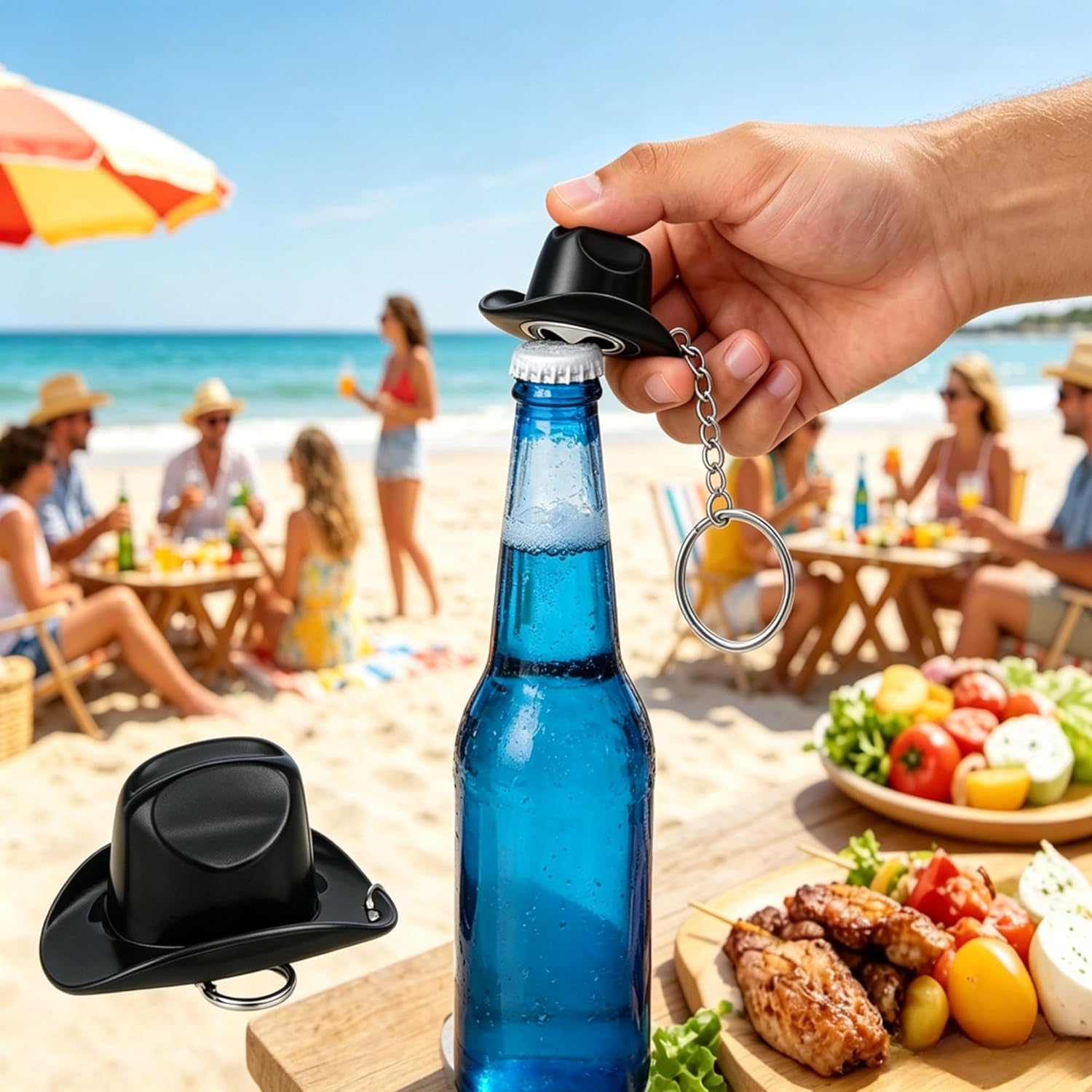 2 PCS Cowboy Hat Design Bottle - Kitchen Gadgets Men review and price