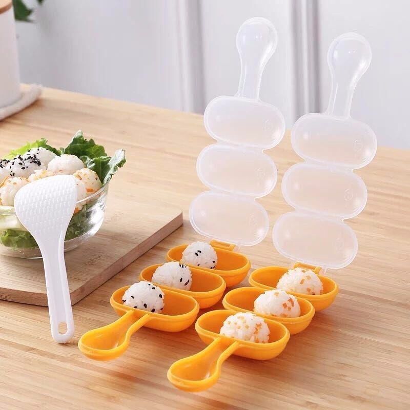 DIY Rice Ball Shaker Mold PP P - Kitchen Gadgets Kids review and price