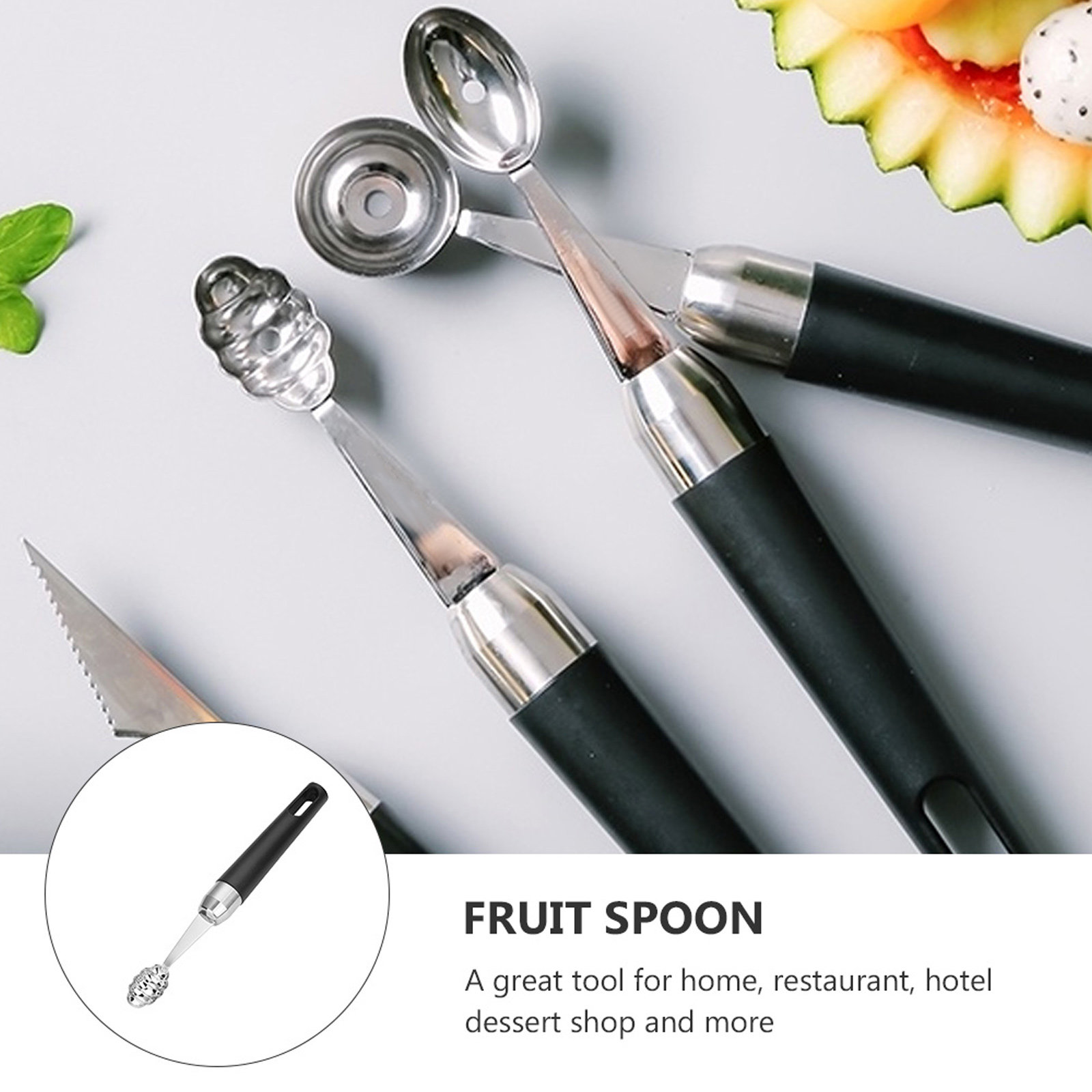 1Pcs Stainless Steel Fruit Sco - Kitchen Gadgets In review and price