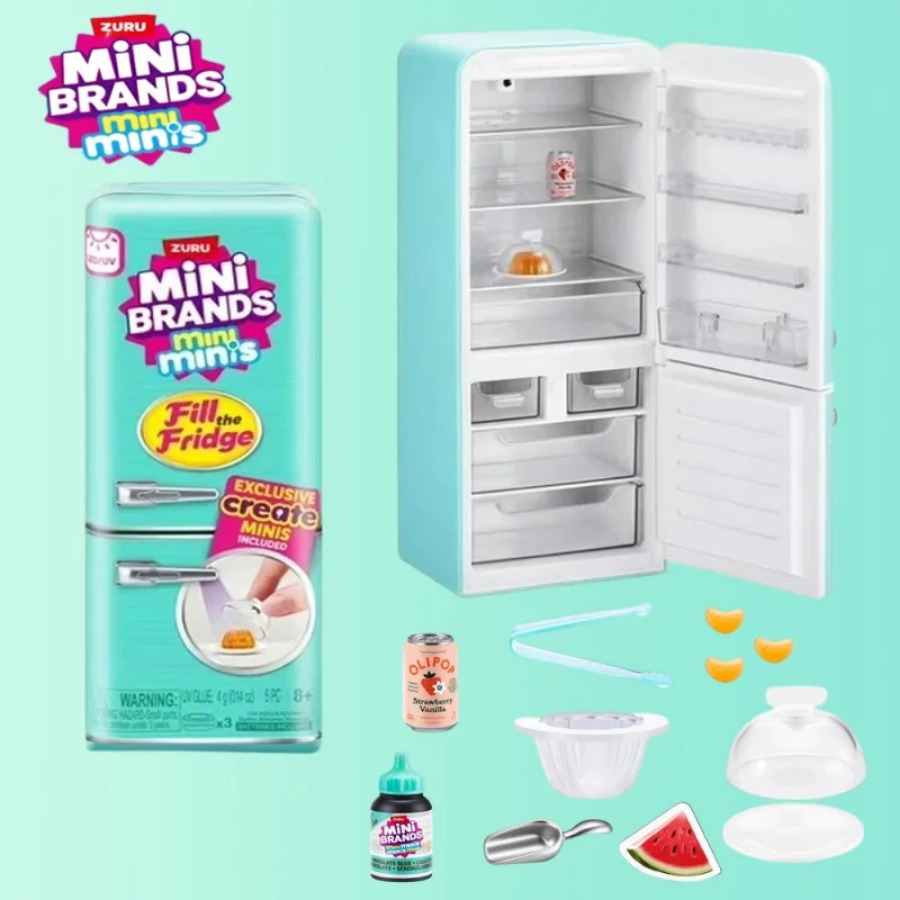 ZURU 5 Surprise Mini Fridge Ba - Kitchen Gadgets Kids review and price