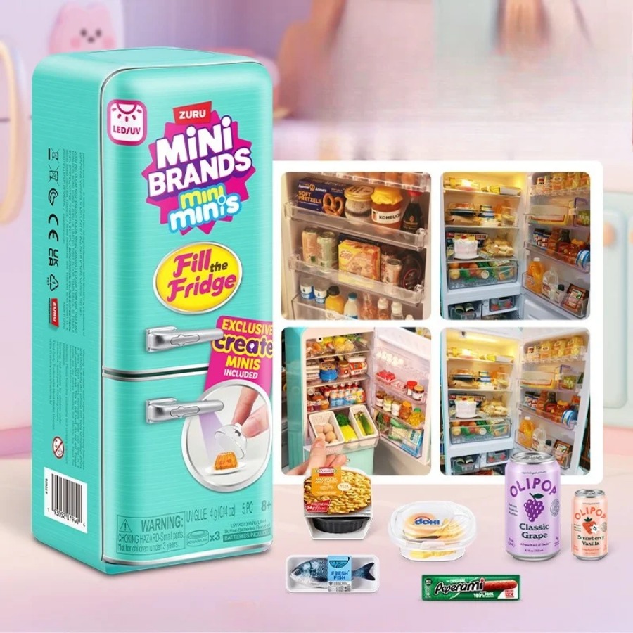 ZURU 5 Surprise Mini Fridge Ba - Kitchen Gadgets Kids review and price