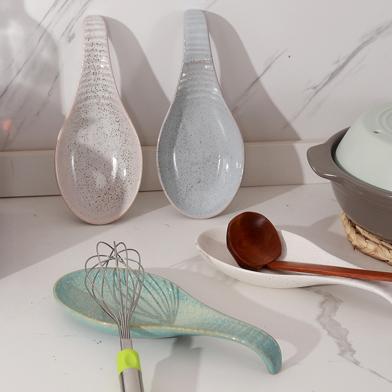Ceramic Spoon Rest for Stove T - Kitchen Utensil Holder review and price
