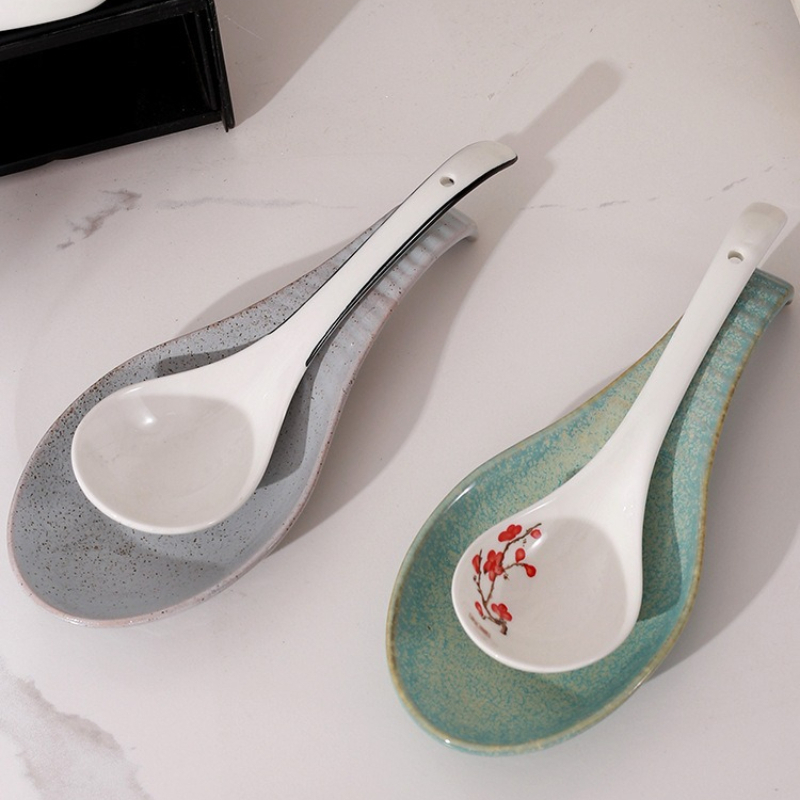 Ceramic Spoon Rest for Stove T - Kitchen Utensil Holder review and price